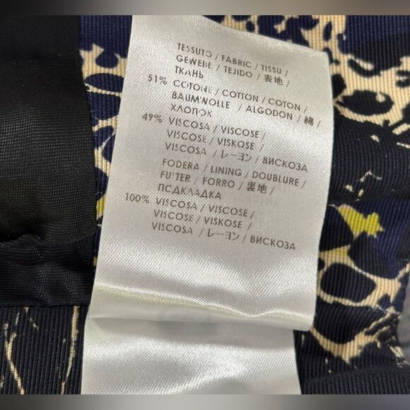 McQ by Iconic ALEXANDER MCQUEEN Luxury Chic Crocodile Print Layered Crop Top S - Picture 11 of 15